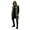 A-Green415, variant on Elf Hooded Sleeveless Long Cardigan For Men Asymmetric Hem Open Front Cloak Vest