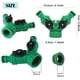 thumbnail image 4 of Divisor de manguera de jardín, adaptador divisor de 2 vías para grifo divisor en Y con divisor en Y, conector de manguera de 1/2 y 3/4 pulgadas, 2 uds. Xemadio YQ-2559, 4 of 6