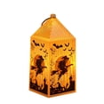 thumbnail image 2 of Halloween Home Decor Indoor, Indoor Halloween Decorations, Halloween Witch Decor, Haunted House Decorations, Hanging Battery Lantern Made of Durable Plastic for Mantel, Bookshelf, 2 of 6