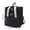 Black, variant on Double-Layer Insulated Lunch Bag, Portable Thermal Lunch Tote with Shoulder Strap, Leakproof Cooler Bag for Work, Picnic and Travel