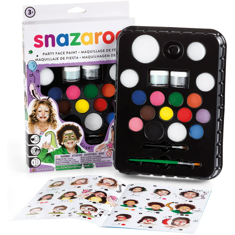 Snazaroo Makeup Sponges for Face Paint 4 pcs