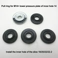 thumbnail image 6 of qiya for M14 Quick Release Self-Locking Grinder Pressing Plate Flange Nut Power Chuck Set, 6 of 7