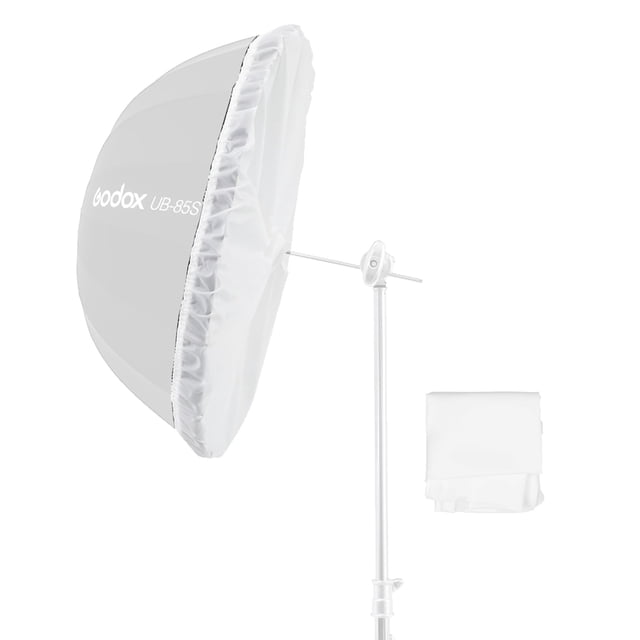 Paraguas difusor fotográfico de tela suave Godox DPU-85T 85 cm