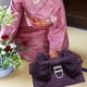 thumbnail image 2 of Cinturón de kimono japonés Obi cinturón de cintura Geisha cinturón de kimono ligero portátil Púrpura, 2 of 8