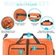 thumbnail image 3 of Bolsa de viaje Vomgomfom de 65 litros con compartimento para zapatos, color naranja, 3 of 7