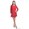 thumbnail image 5 of Vestido de mangas con relieve Roman Fashion /Juvenil, 3823 (Rojo) rojo M, 5 of 5