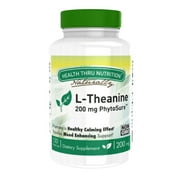 L-Theanine 200mg 120 Vegecaps (Non-GMO) (PhytoSure Certified)