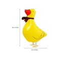 thumbnail image 3 of YAZHPA Balloon 1 Piece Walking Animal Balloon Farm Animal Balloon Birthday Party BBQ Party Décor(Duck Rooster Cow Pig Sheep Spotted Frog ), 3 of 6