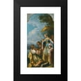 thumbnail image 2 of Gaspare Diziani 11x18 Black Modern Framed Museum Art Print Titled - The Finding of Moses, 2 of 5