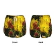 thumbnail image 3 of Pofeuu Cactus Flowers Print Women's Athletic Shorts Running Workout Shorts Tummy Control Quick Dry Gym Shorts with Pockets Double layer sports shorts-XX-Large, 3 of 7