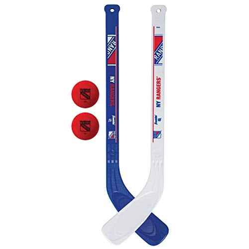 Juego de minibastones de hockey de la NHL de los New York Ra