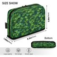 thumbnail image 3 of Vertical Pencil Case Pencil Bag Pencil Cases Large Capacity Storage Pencil Box Paintbrush Box Office Supplies Box Pretty Four-leaf Clover, 3 of 7