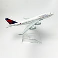 thumbnail image 4 of Kids Model Toy High Simulation 1:400 Alloy Delta B747 Plane Model for Aviation Collectors, 4 of 6