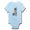 Sky Blue, variant on CafePress - Cupid's Gift Infant Bodysuit - Baby Light Bodysuit, Size Newborn - 24 Months