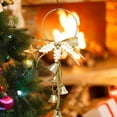 thumbnail image 3 of TERGAYEE Christmas Decorative Hanging Ornament,Christmas Bells Christmas Tree Ornaments Pendant Window Bells Ornaments Xmas Tree Hanging Ornament for New Year Holiday Party, 3 of 3