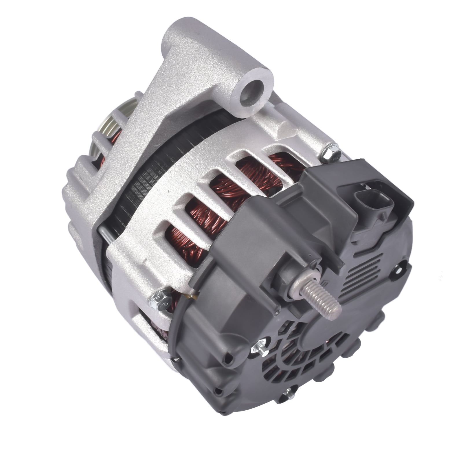 NEWZQ 12V 150A Alternator Fits Select: 2010-2015 Chevrolet Camaro Convertible Coupe 6.2L V8 1Pc