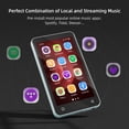 thumbnail image 2 of innioasis 80GB Kids MP3 Player with Bluetooth and WiFi, Preinstalled Spotify, Spotify Kids, Audible, 4.0" Music Player with Parental Controls, Up to 1TB (White+ Sky-Blue), 2 of 9
