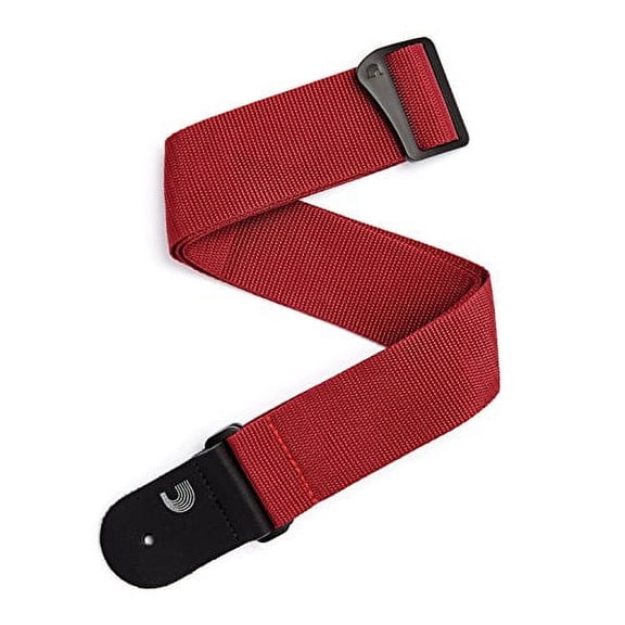 Planet Waves Polypropylene Guitar Strap, Red