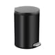 thumbnail image 5 of Cesto de basura con pedal perfecl acero inoxidable 6L negro, 5 of 8