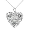 thumbnail image 2 of Gecau Women Heart Necklace Unique Gift Party To My Daughter Mom Heart Necklace Silver, 2 of 9