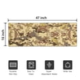 thumbnail image 5 of Desert Camo Beige Pattern Door Rugs,Washable Non Slip Door Mats Indoor,Decorative Door Mats,Entry Mat Indoor for Entrance,Bedroom,Kitchen,Bathroom,16"x47", 5 of 6