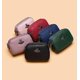 thumbnail image 3 of Cartera de cuero negra para mujerNavy-DoubleBeeZipper-Wallets-SimpleandCuteMiniWalletsforWomen, 3 of 5