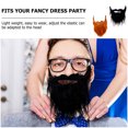 thumbnail image 4 of ADDHAT 4Ud Falsas Barbas Para Fiesta Con Y Postizos Color Surtido Para Decorar Y Animar Eventos, 4 of 7
