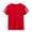 Red a1, variant on UQJfacai Boys Athletic Short Sleeve T Shirts Kids Crewneck Quick Dry Performance Tops Color Block Sports Tees 3-14 Years
