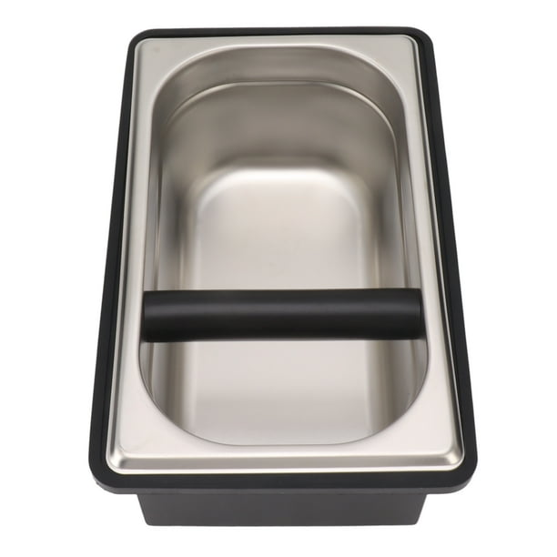 Cubo de basura de café, caja de golpe de café molido antiarañazos