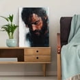 thumbnail image 5 of Qisvanset Framed Canvas Wall Art 12x16 Inch Brokenhearted Comfort Biblical Jesus Home Wall Art, 5 of 5