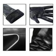 thumbnail image 3 of QECEPEI Winter Long Leather Gloves for Women Full Touchscreen Opera Evening Dress Elbow Length Gloves for Ladies Velvet Liner M, 3 of 6