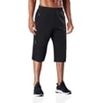 thumbnail image 1 of Men's 3/4 Hiking Pants Outdoor Performance Running Jogger Capri Shorts, 1 of 5
