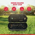 thumbnail image 2 of SKB Hard Protective Storage Case for Archery Bow and Arrows iSeries Shaped Bow Case, Green, 2 of 11