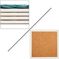 thumbnail image 4 of FMSHPON Natural Plant Green Agave Tequila Set of 4 Coaster for Drinks, Absorbent Ceramic Stone Coasters Cup Mat with Cork Base for Home Kitchen Room Coffee Table Bar Decor, 4 of 4