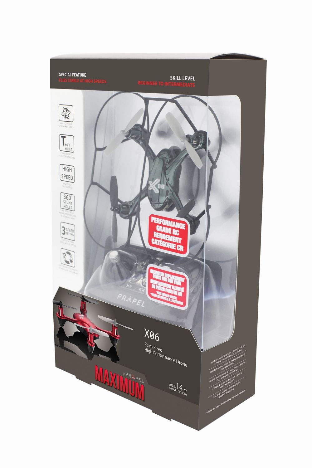 Drone Maximum X06 de Propel en couleur noire