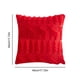 thumbnail image 4 of Fundas Almohada Navideñas Funda Decorativa Felpa Suave (reno) Color Rojo, 4 of 8