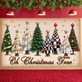 thumbnail image 2 of Decorative Design Christmas Trees Festive Celebration Musical Elements Christmas Decoration for Holiday Party Winter Event Family Gathering, 2 of 9