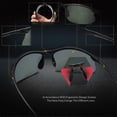 thumbnail image 2 of Polarized Sports Sunglasses for Men Women Tr90 Unbreakable Frame for Running Fishing Baseball Driving-USA, 2 of 3