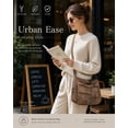 thumbnail image 3 of GAEKEAO Crossbody Bags for Women Multi Pocket Leather Cross Body handbags Ladies travel satchel for Everyday, 3 of 9