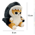 thumbnail image 5 of Gato Gatito Michi De Peluche Con Disfraz 13 cm, 5 of 5