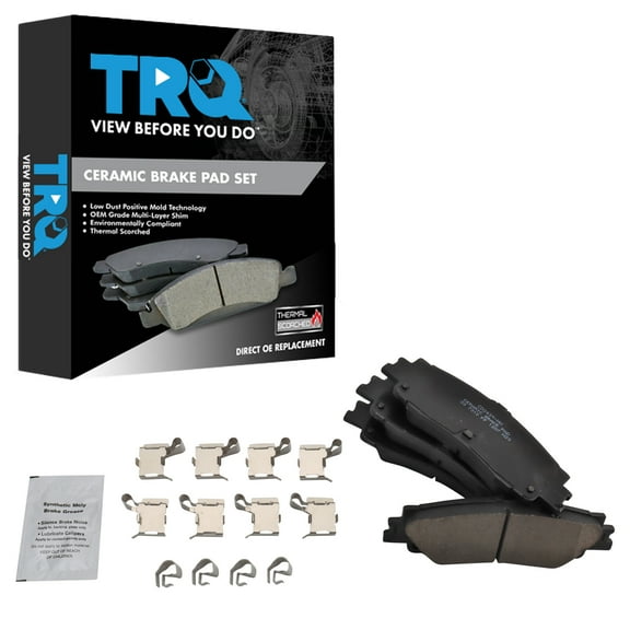 TRQ Rear Brake Pads BFA19844 Fits Select 2022-2022 Toyota Tundra