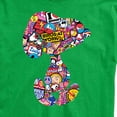 thumbnail image 3 of Peanuts - Snoopy Silhouette Pattern - Men's Short Sleeve Graphic T-Shirt, 3 of 6