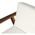 thumbnail image 2 of MO GDL DESIGNS Sillon Ocasional Salvatore Madera solida BLANCO Canvas Mexico Moderno, 2 of 8