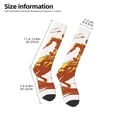 thumbnail image 2 of Cauagu Vintage Cowboy On A Bronco Horse Print Women's Men's Ankle Socks 1-pack Casual Athletic Socks for Unisex Adult Moisture-Wicking Socks for Daily Wear/Running/Sport, 2 of 8