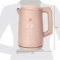 thumbnail image 6 of Beautiful 1.7-Liter Electric Kettle 1500 W with One-Touch Activation, Rose by Drew Barrymore, 6 of 7
