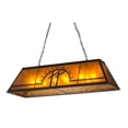 thumbnail image 6 of Meyda Tiffany 155265 Personalized 9 Light 48" Wide Linear Pendant - Bronze, 6 of 7