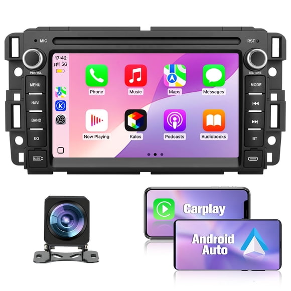 Radio Estéreo para Auto Junsun 4Core 64GB ROM Android 13 con CarPlay