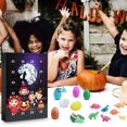 thumbnail image 2 of Calendario de Adviento de Halloween, caja de regalo de Cuenta Regresiva para incubar huevos de dinosaurio, juguete de dinosaurio, favores de fiesta de Halloween, Nochebuena, 2 of 4