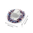 thumbnail image 3 of SLYNSHome Patriotic Cowboy Hat with Glitter Tinsel Red White and Blue Hat Memorial Day Party Costume for Women and Man, 3 of 7