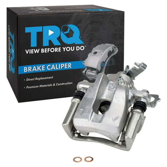 TRQ Rear Left Brake Caliper Fits 09-10 Pontiac Vibe 09-18 Toyota CLA46917 Fits select: 2009-2010,2014-2018 TOYOTA COROLLA
